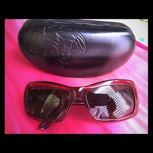 Authentic Versace sunglasses with case 🕶